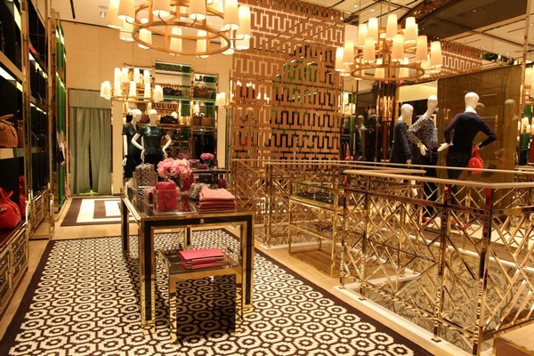 Tory Burch store opening